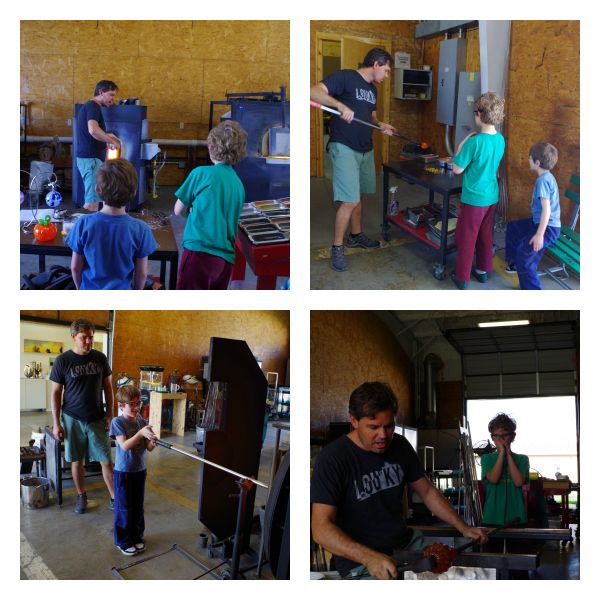 Review of Glass Blowing at Hyland Glass Louisville Family Fun